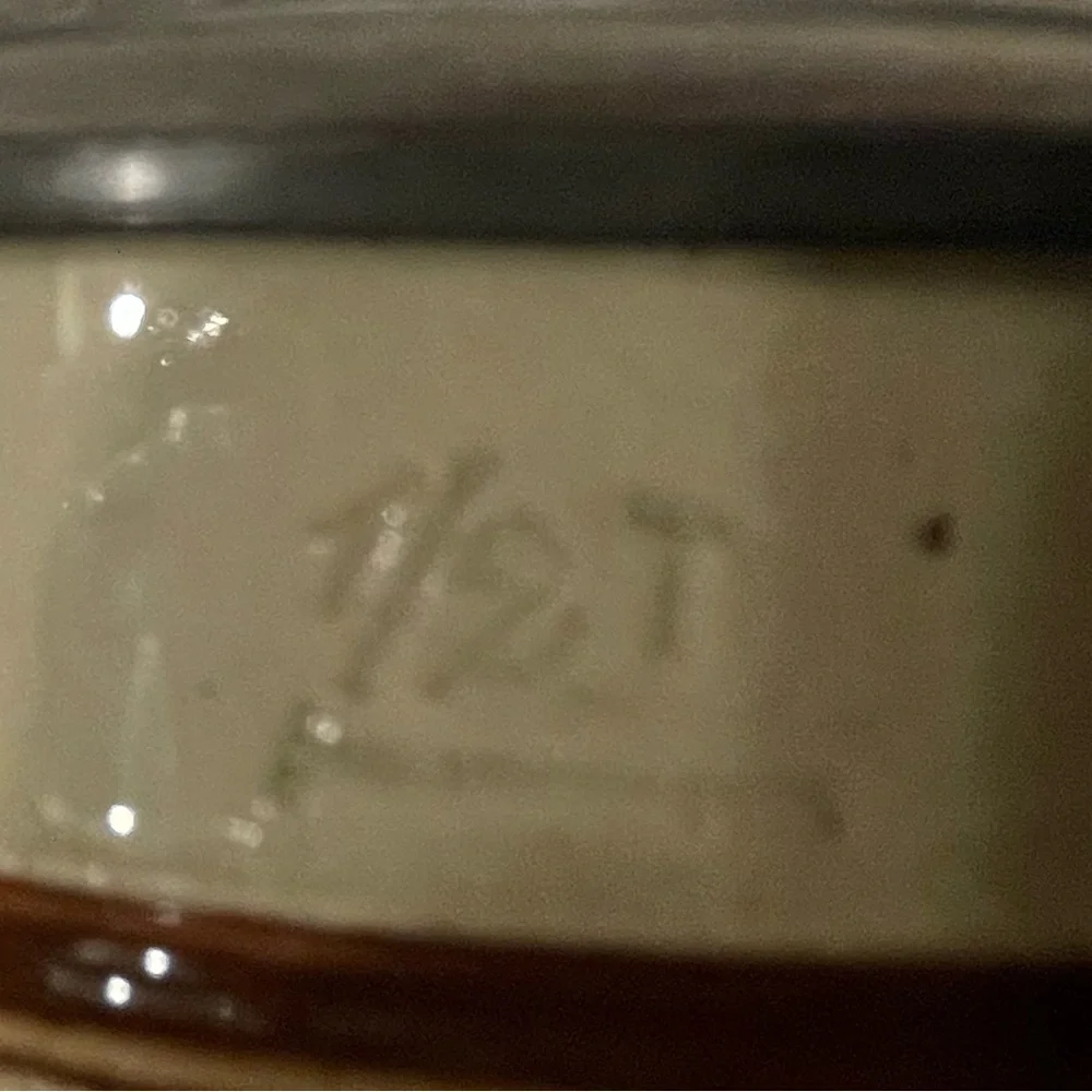 German ceramic beer stein w/ pewter lid. Made in Germany numbered #213 #440 - Picture 16 of 16